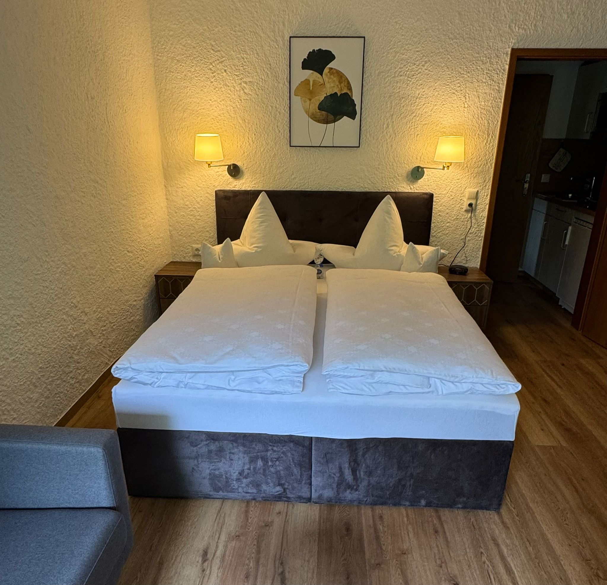 Schlafzimmer Apartment 1